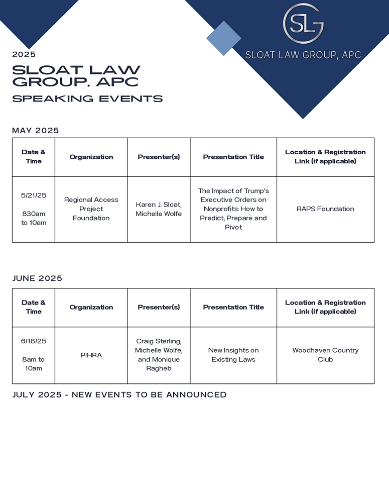 2025 SLG Speaking Events Page 2