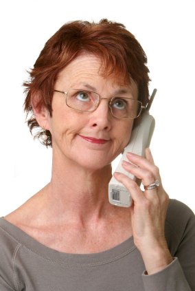 woman on the phone